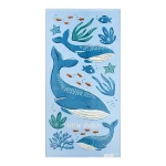 Ręcznik plażowy Ocean World Blue 60x120cm