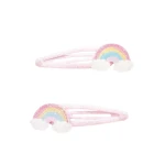 Spinki do włosów – Tęcza, 2 szt.