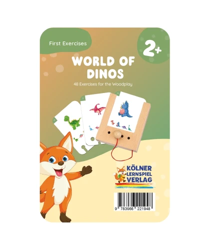 Rozpoznawanie dinozaurów. Karty WiemTo dla dzieci 2+ gra dla dzieci