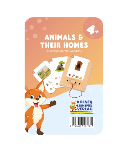 Gdzie mieszkają zwierzęta. Karty WiemTo dla dzieci 4+ gra dla dzieci