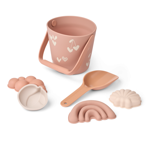 Zestaw do piasku Gilma Liewood - SWEETHEARTS / PALE TUSCANY Liewood
