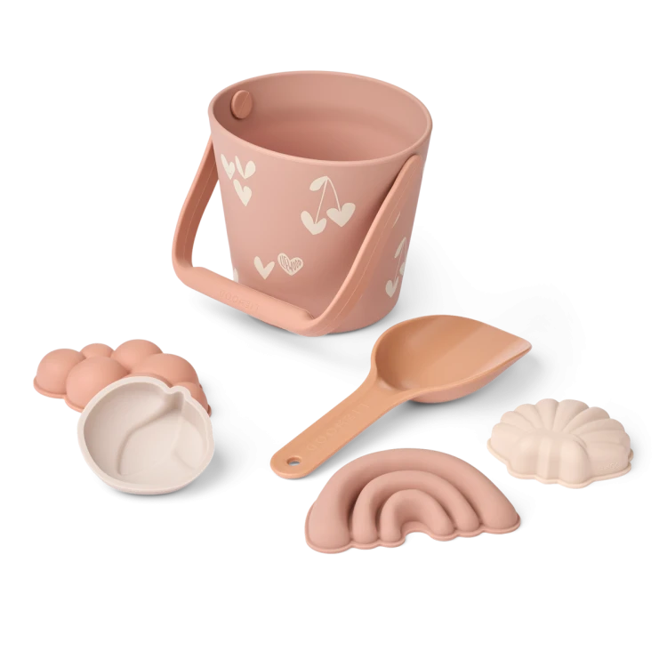 Zestaw do piasku Gilma Liewood - SWEETHEARTS / PALE TUSCANY Liewood
