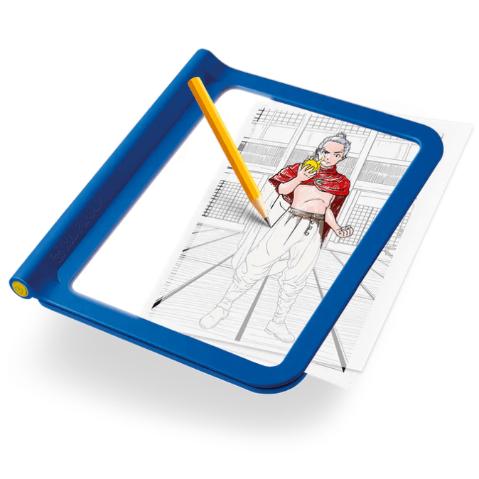 Podswietlany-tablet-do-nauki-pisania-i-rysowania-KIDYDRAW-PRO---niebieski--Kidywolf.webp