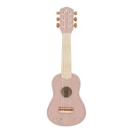 Drewniana gitara różowa Safari Friends FSC