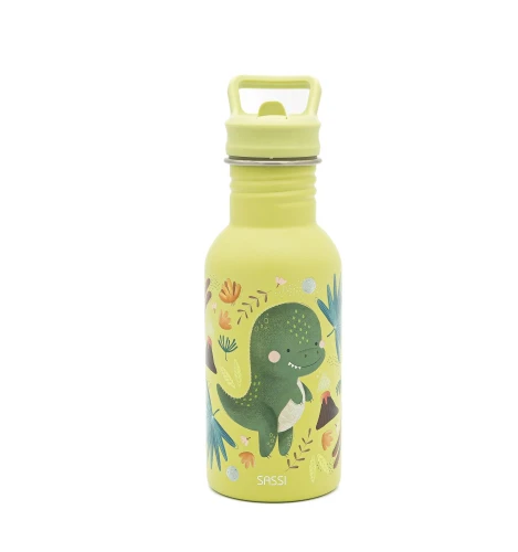 Butelka na wodę bidon 500 ml Dinozaur SASSI