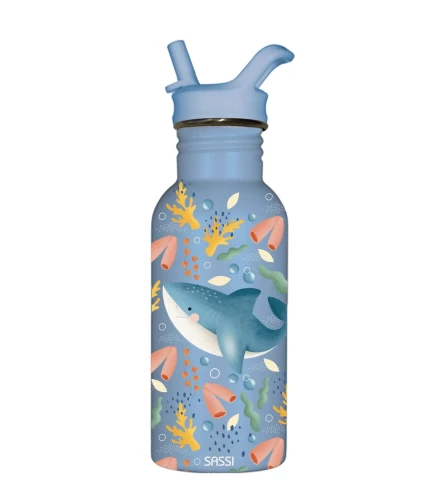 Butelka na wodę bidon 500 ml Rekin SASSI