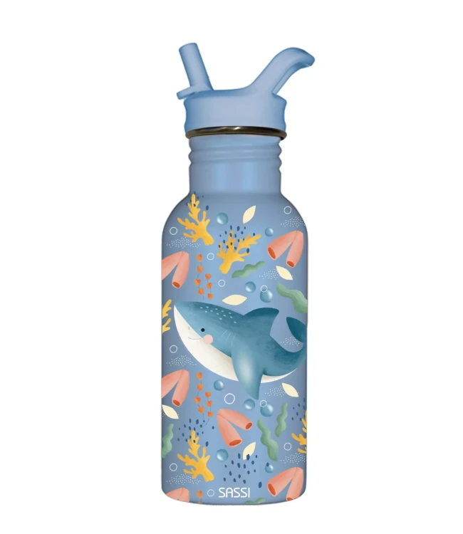 Butelka na wodę bidon 500 ml Rekin SASSI