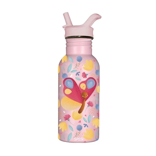 Butelka na wodę bidon 500 ml Motyl SASSI