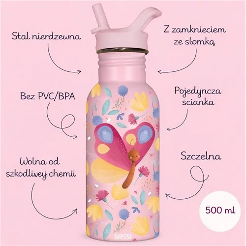 ładny bidon do szkoły