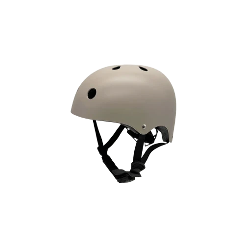 Kask sportowy z oświetleniem 45-55cm / Taupe Beż Play and Store