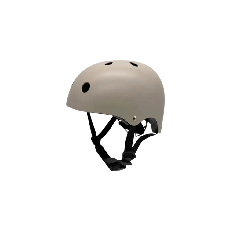 Kask sportowy z oświetleniem 45-55cm / Taupe Beż Play and Store