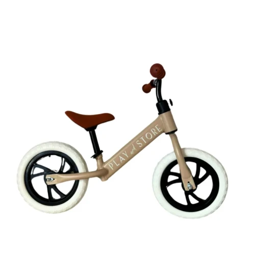 Lekki Rowerek biegowy Play and Store 2kg Taupe/Beżowy Play and Store