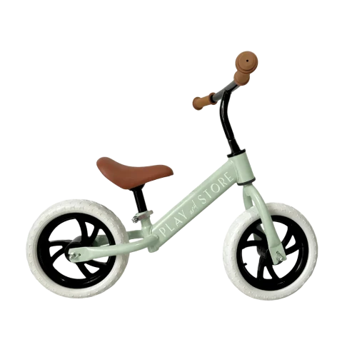 Lekki Rowerek biegowy Play and Store 2kg Green / Zielony