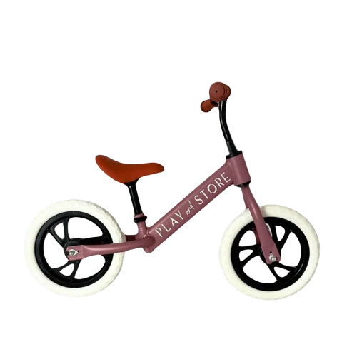 Lekki Rowerek biegowy Play and Store 2kg Cherry/ Wiśniowy