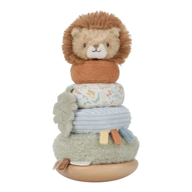 Piramida-do-ukladania-Lew-Safari-Friends--Little-Dutch.webp