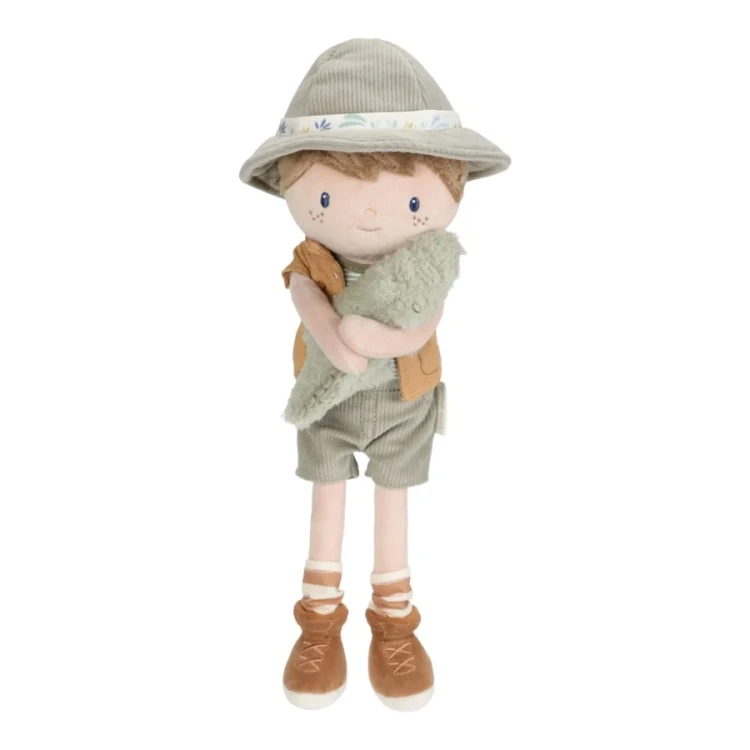 Laleczka-Chlopiec-Jim-Safari-Friends-35cm--Little-Dutch.webp