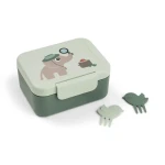 Lunchbox dla Dziecka z Widelczykami Tiny Trails Gree