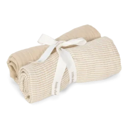Otulacze muślinowe 70 x 70 cm (2 szt.) Pure Soft Beige