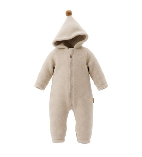 Kombinezon wełniany dla dzieci Sierra - Beige