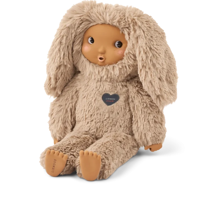 Liewood Misa Ryo – miękka lalka przytulanka 41 cm 3+ Oat