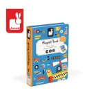    	 Magnetyczna układanka Pojazdy Magnetibook