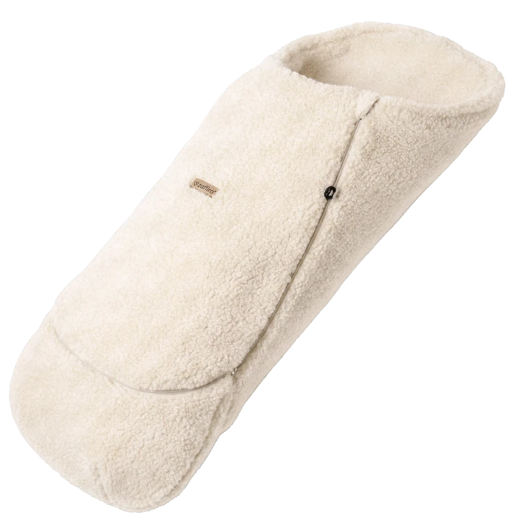 Śpiworek wełniany do wózka Zaffiro Maxi Nevada Beige – beżowy