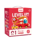 LEVEL UP! Zestaw dziecięcych puzzli dla początkujących - Pojazdy