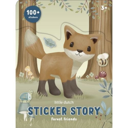 Little Dutch Książeczka z naklejkami Forest Friends1.jpg