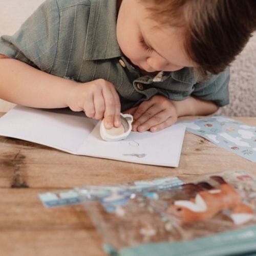 Little Dutch Zestaw artykułów papierniczych Forest Friends5.jpg
