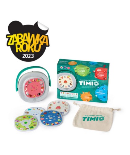 Timio interaktywna zabawka edukakcyjna z dyskami zestaw startowy