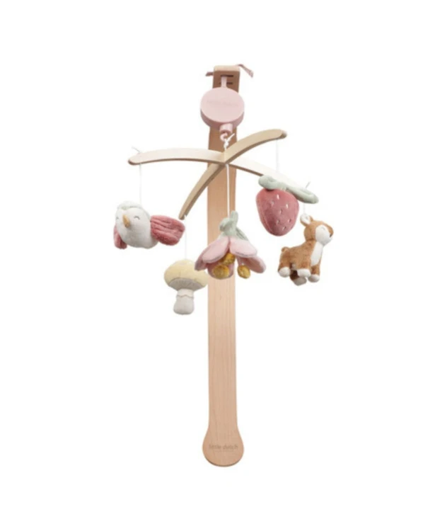 Karuzela do łóżeczka drewniana Fairy Garden FSC