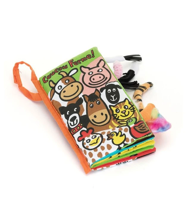 Książeczka sensoryczna dla niemowlaka szeleszczące zabawki aktywizujące dla niemowląt