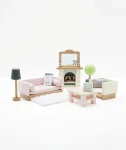 Drewniane mebelki do domku dla lalek salon Daisylane, Le Toy Van
