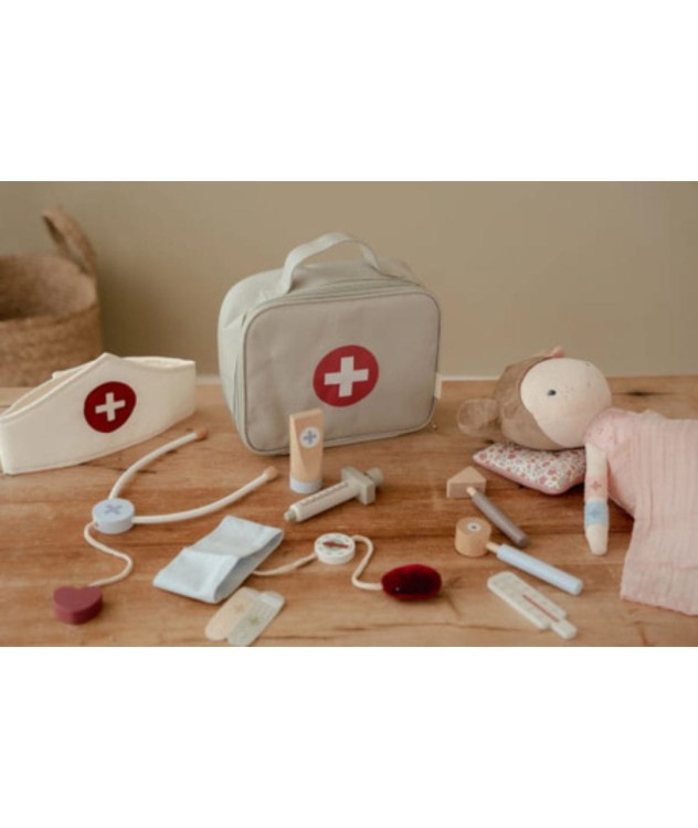 Little Dutch Zestaw lekarza FSC pastelowy
