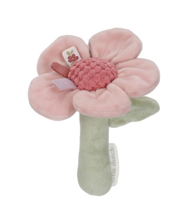 Grzechotka kwiatuszek Fairy Garden - miękkie grzechotki dla niemowląt
