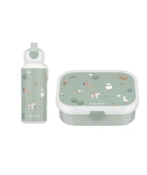 Zestaw lunchbox i bidon Little Farm