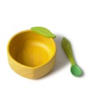 Drewniana Miseczka dla Dziecka Cytryna blw