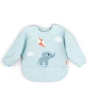 Śliniak z Rękawami 6-18m Playground Blue