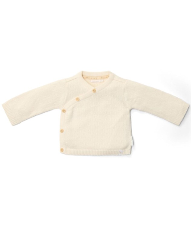 Sweterek wyprawka dla noworodka beżowe ubranka