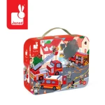 Puzzle w walizce Strażacy 24 elementy 3+