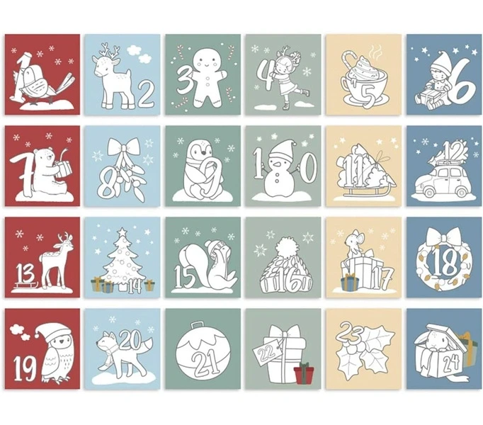 Kalendarz adwentowy dla dziecka Little Dutch