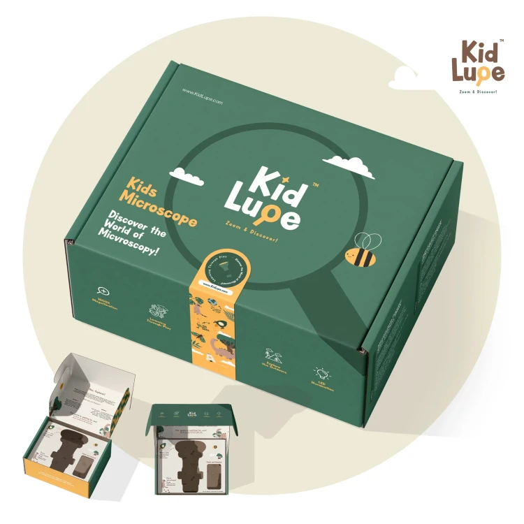 Mikroskop dziecięcy- Beżowy Kidlupe
