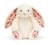 Króliczek z Kwiecistymi Uszami Kremowy „Berry” 31cm orginalny jellycat  bashful bunny