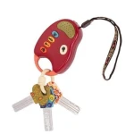 FunKeys – zestaw kluczy samochodowych z pilotem - wersja czerwona