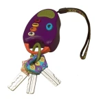 FunKeys – zestaw kluczy samochodowych z pilotem - wersja fioletowa