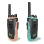 Zestaw krótkofalówek Walkie Talkie KIDYTALK - różowo-niebieskie