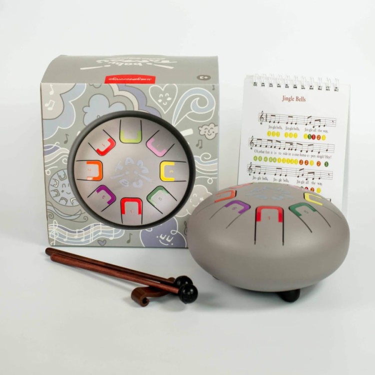 Bębenek językowy Baby Tambu śr. 15cm - Smoky Loky Juengaconmigo instrument dla dzieci