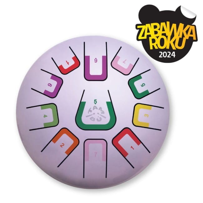 Tambu - bębenek językowy - Lavender Mat 20cm instrument dla dzieci