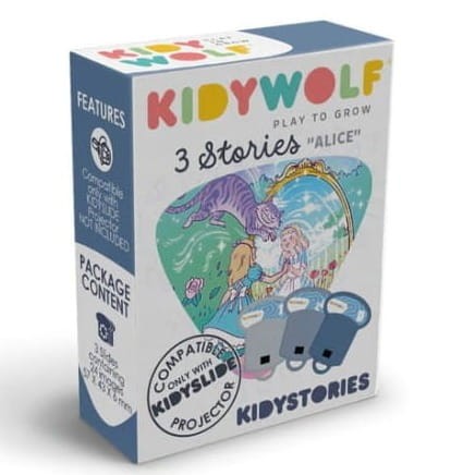 Slajdy do projektora KIDYWOLF Alice
