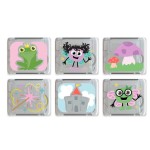 Kostki sensoryczne świecące w wodzie 6szt. - Wróżki